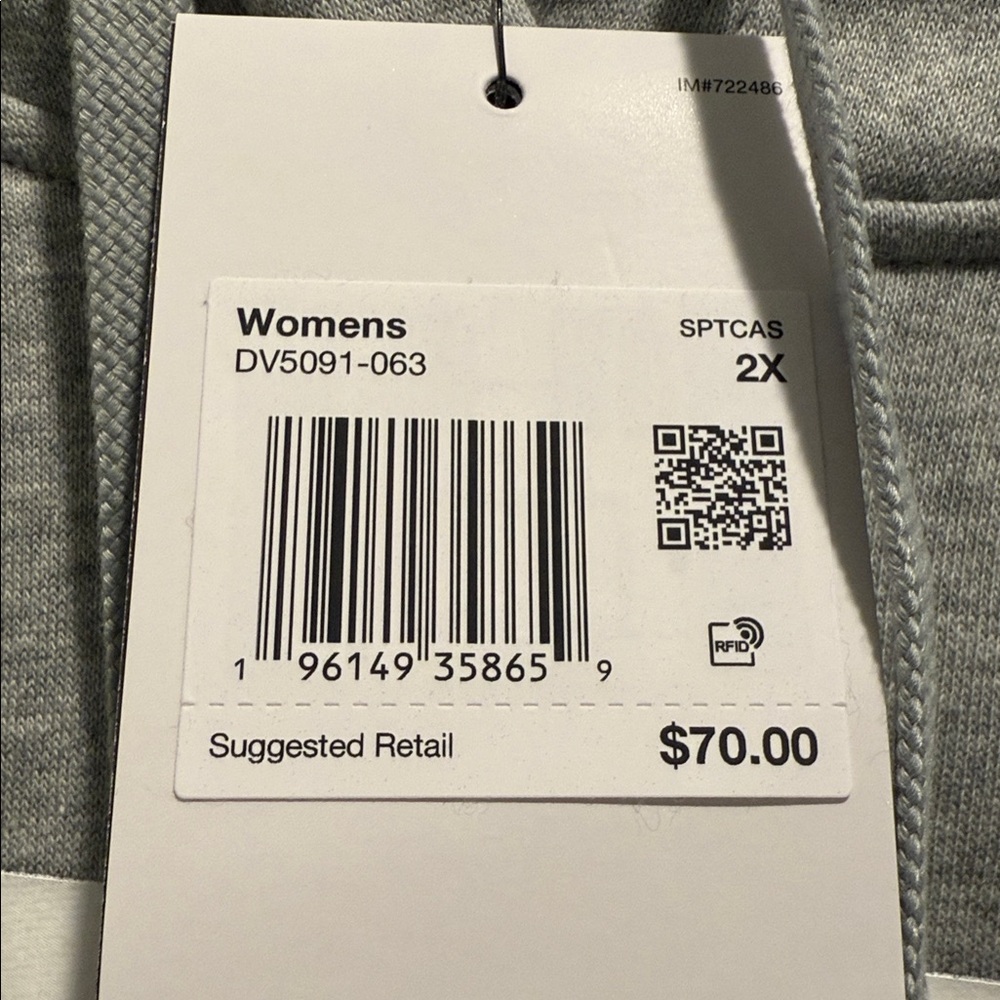 NWT Nike Gray Hoodie - Picture 3 of 3